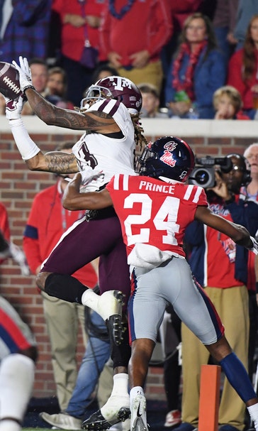 Fumble recovery, late TD helps Texas A&M beat Ole Miss 24-17
